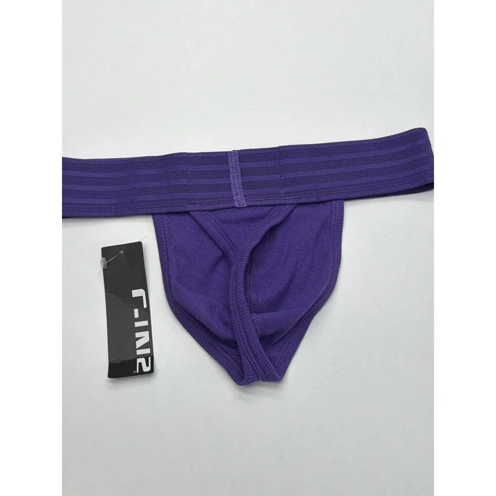 C-IN2 Mens Hard Core Jockstrap Paxton Purple 2702 Cotton‎ Ribbed Supporter Small